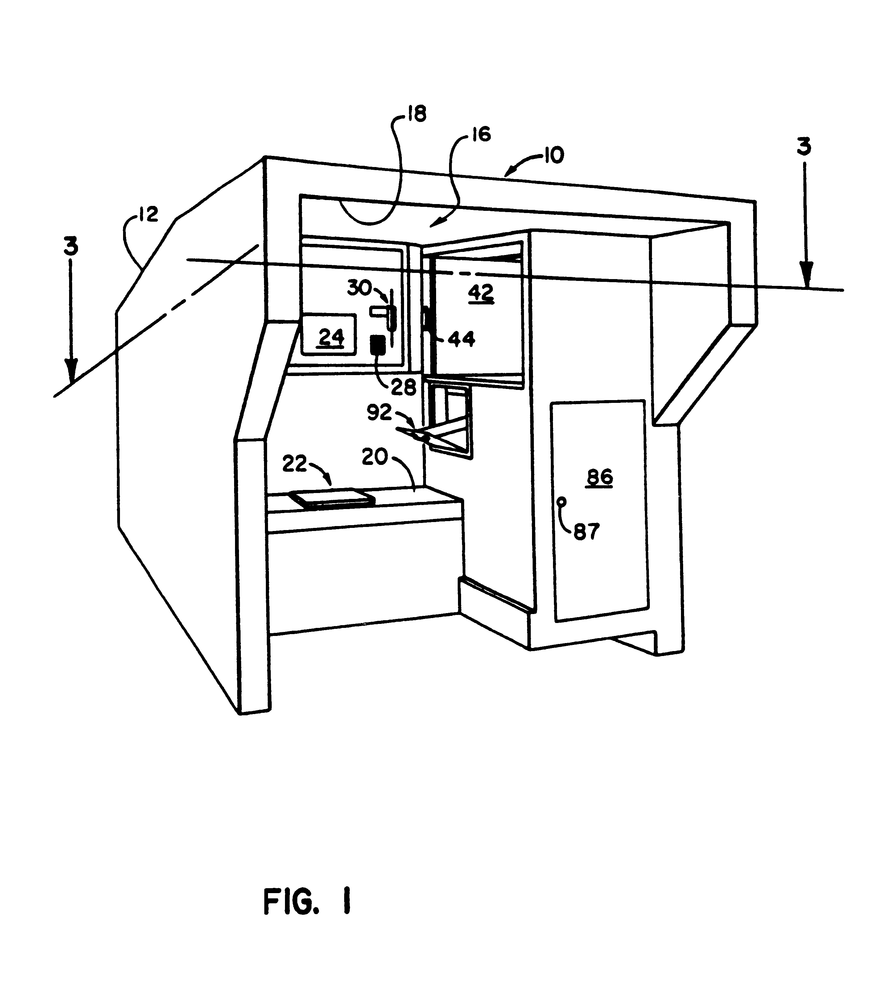 Automated package shipping machine