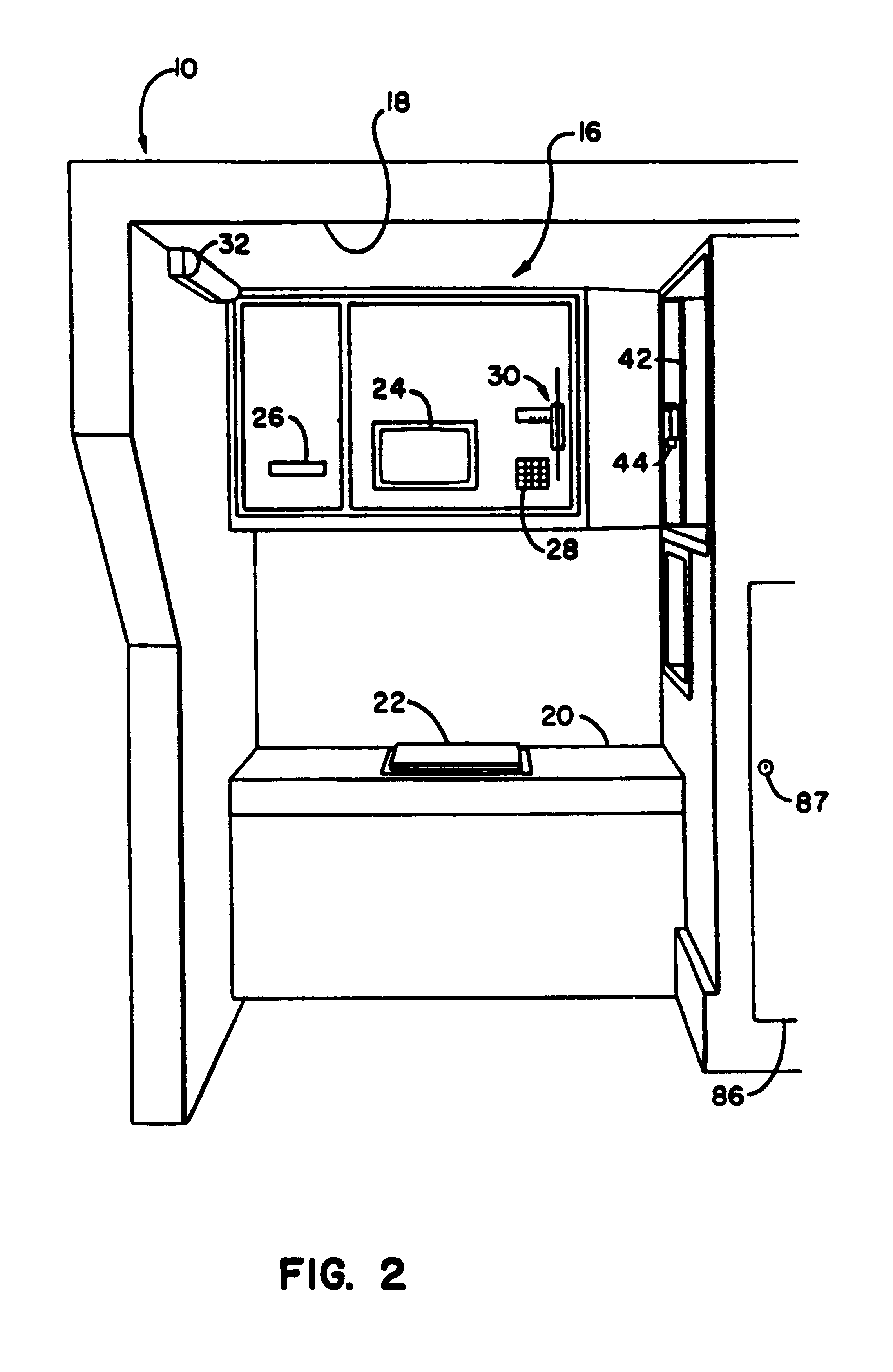 Automated package shipping machine