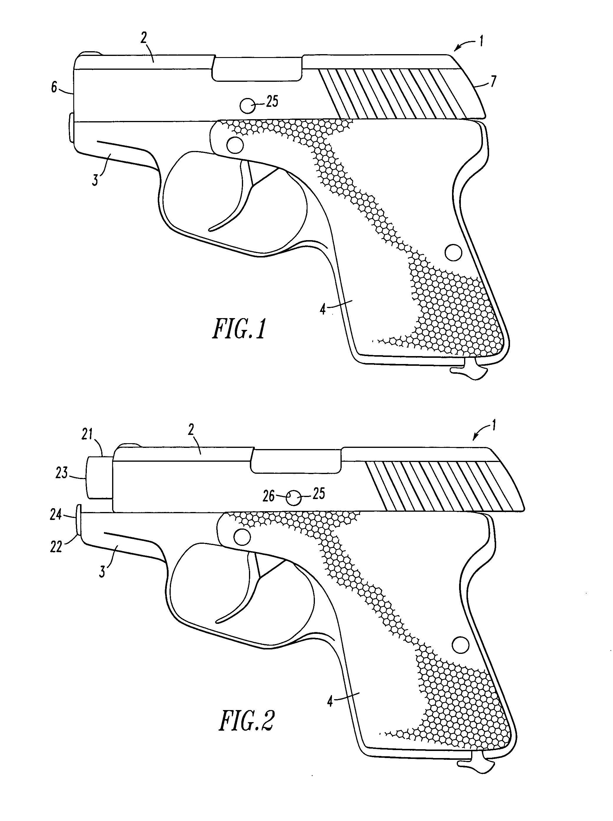 Handgun disassembly device