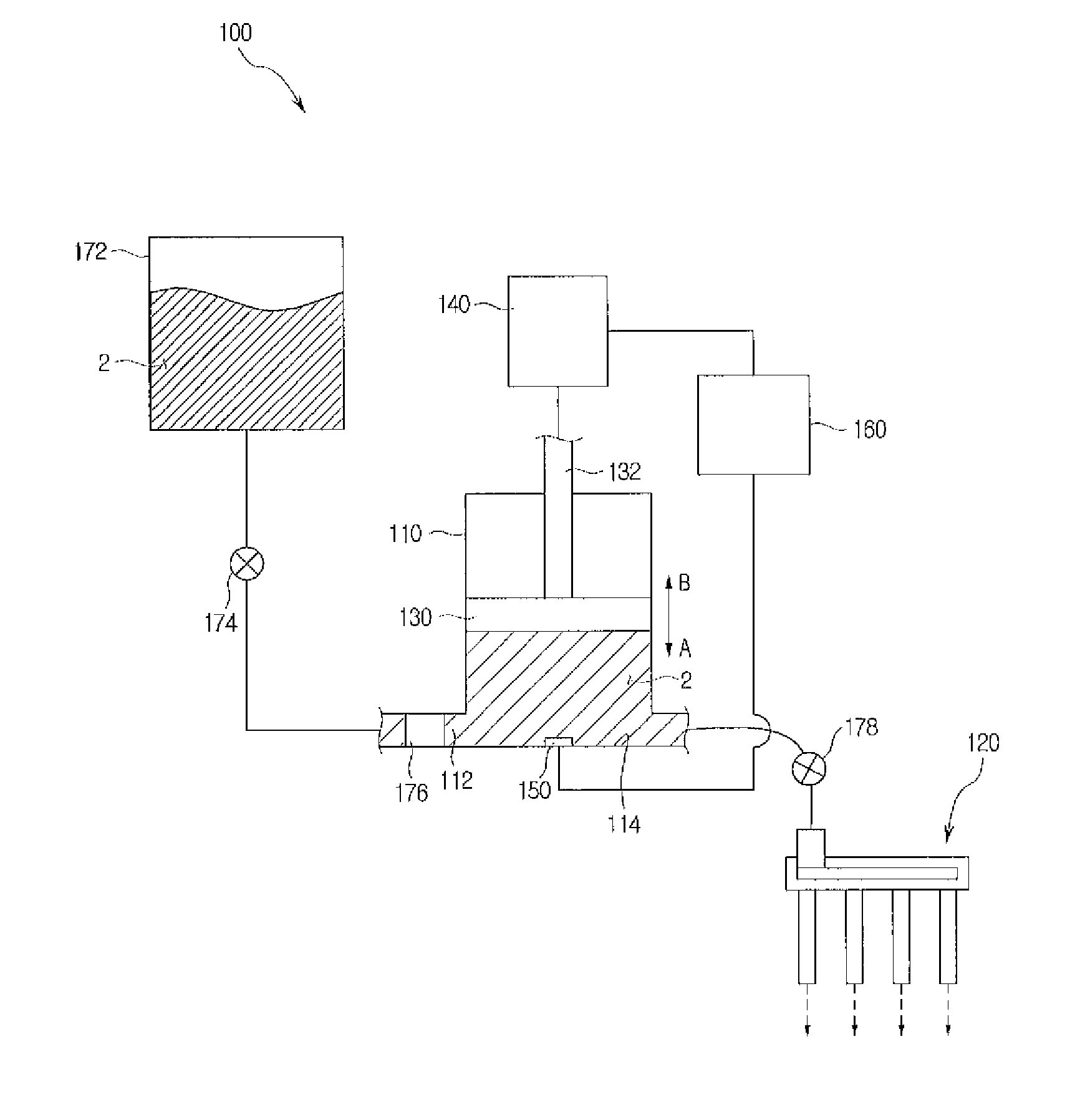 Integrated Apparatus for Supplying Ink and Regulating Pressure