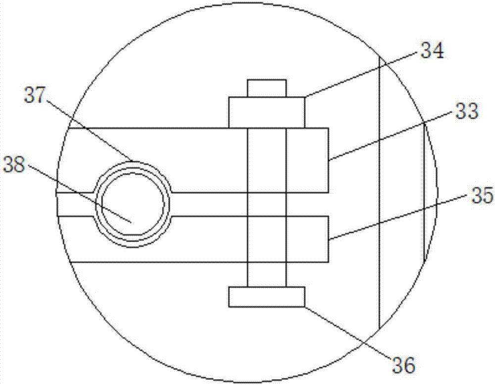 Dip dyeing device for textile fabric