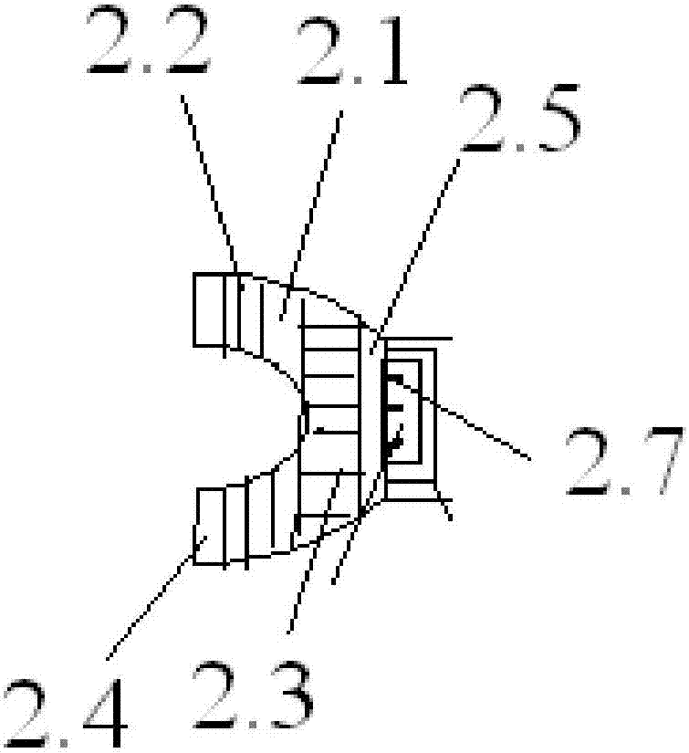 Electronic occlusion ergograph and thin film type sensor measuring head preparing method thereof