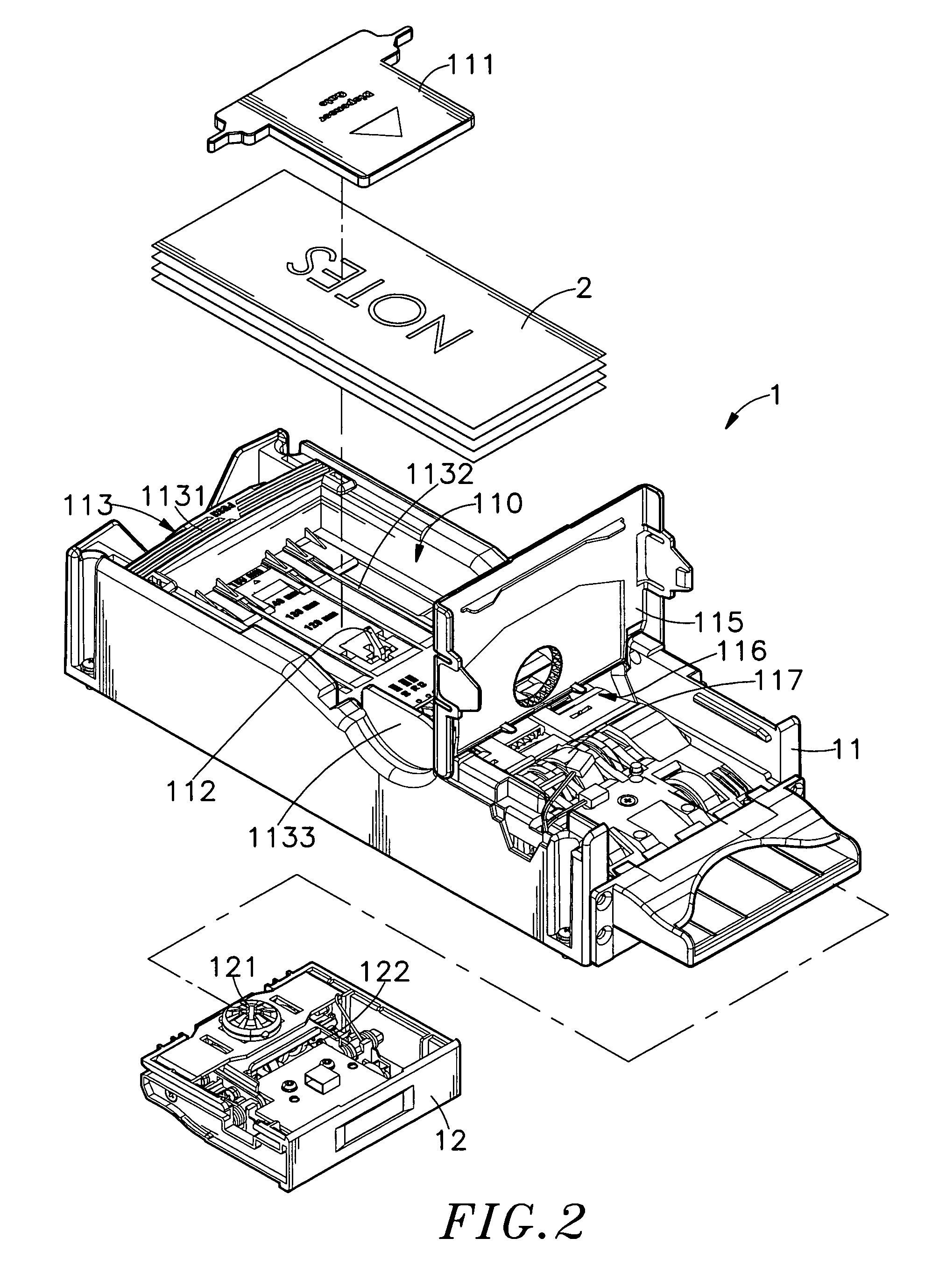 Card dispenser adjustable subject to the size of the cards to be dispensed