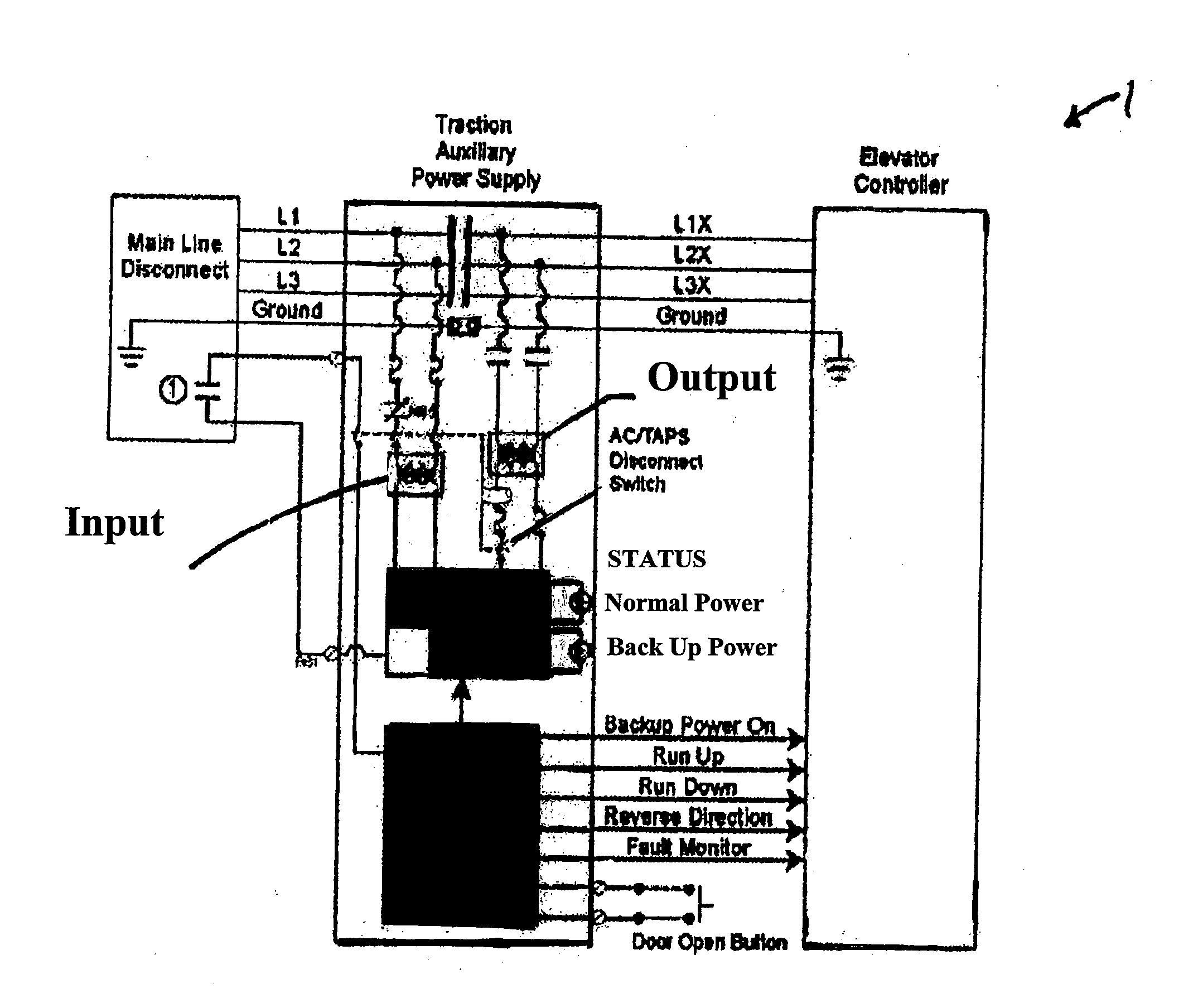 Auxiliary power supply apparatus and method