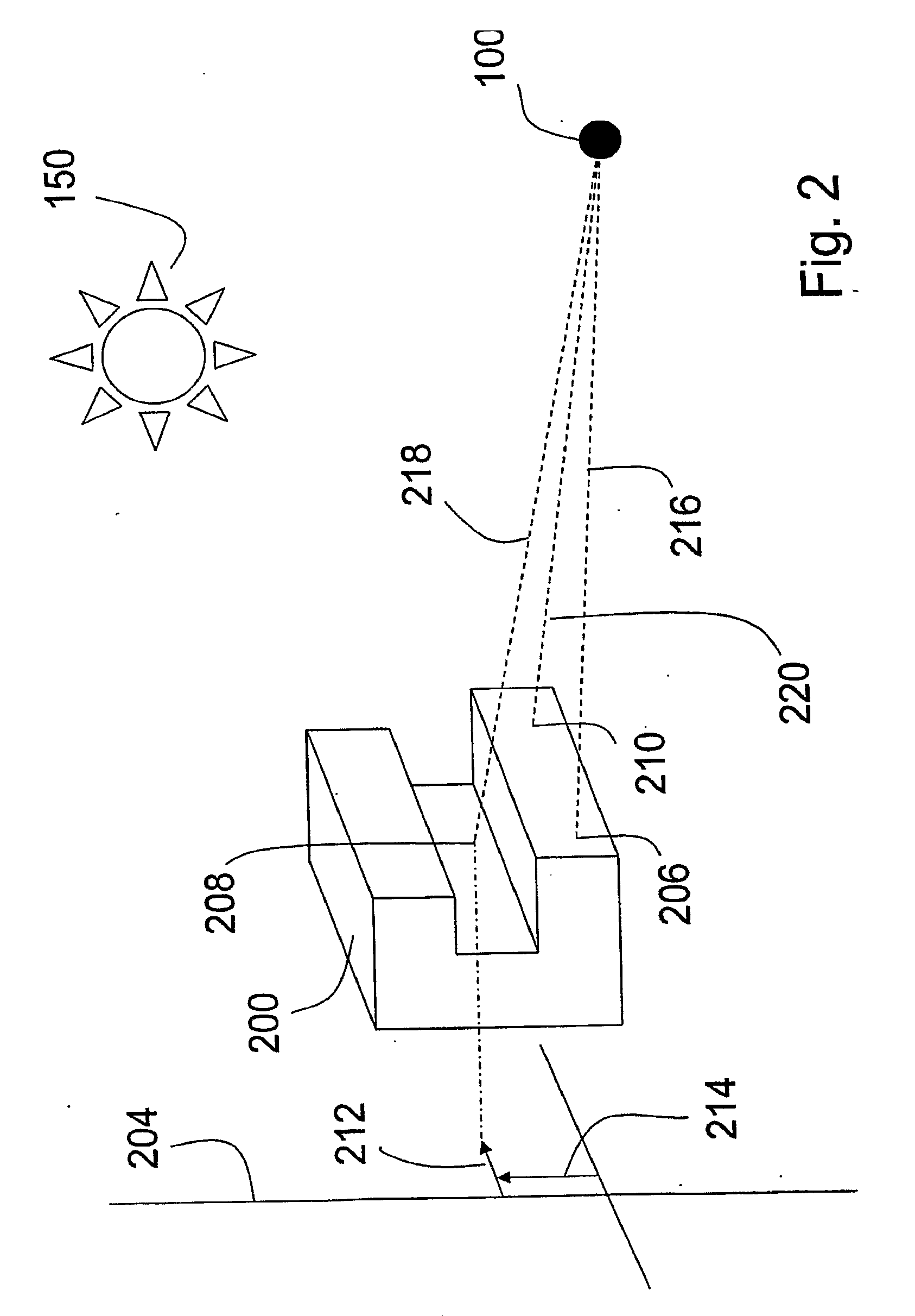 System, apparatus and method for extracting image cross-sections of an object from received electromagnetic radiation