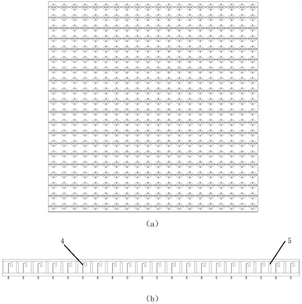 Low-profile broadband wide-angle scanning tight coupling antenna unit and array