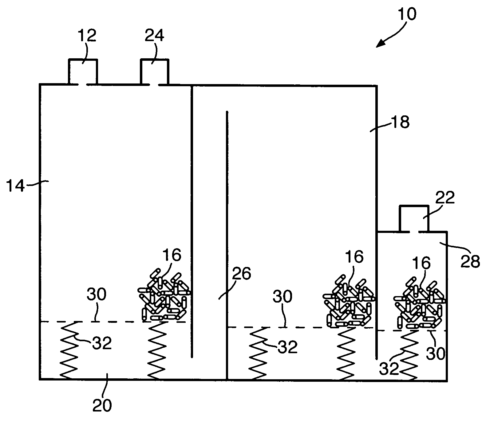 Evaporated fuel processing device