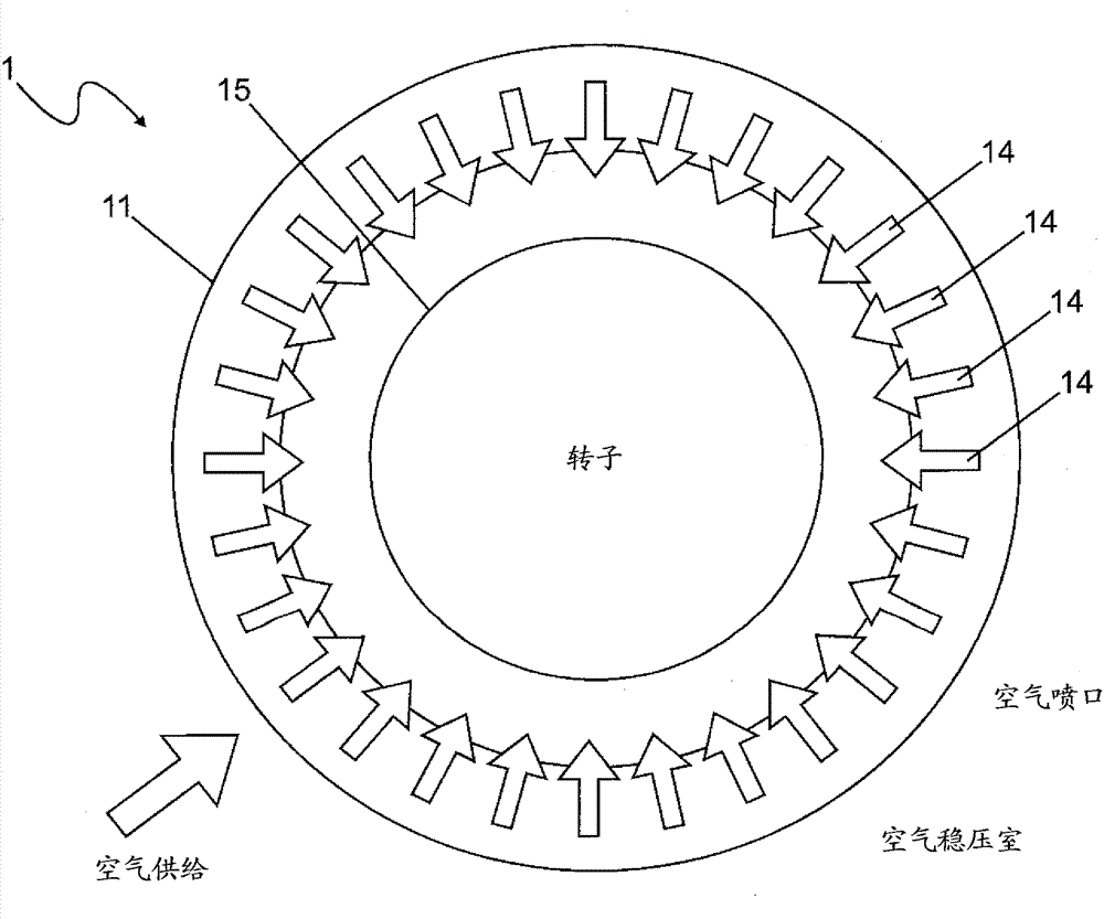 Gas turbine with cooling air cooling system and method for operation of gas turbine at low part load