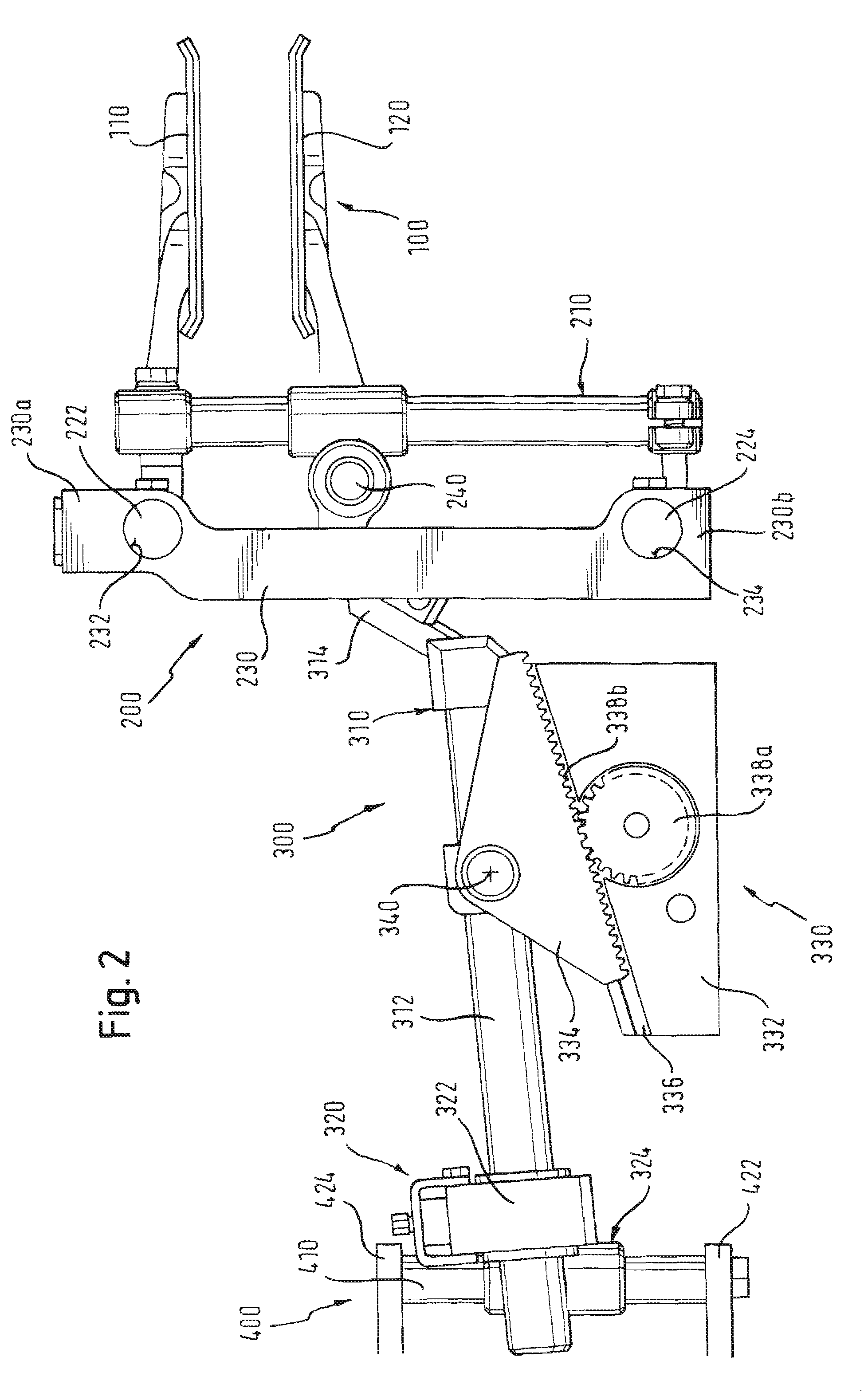 Automatic spreading adjustment