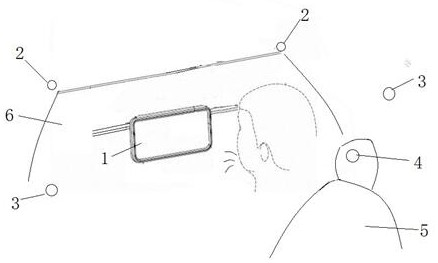 Intelligent automobile cosmetic mirror and operation method