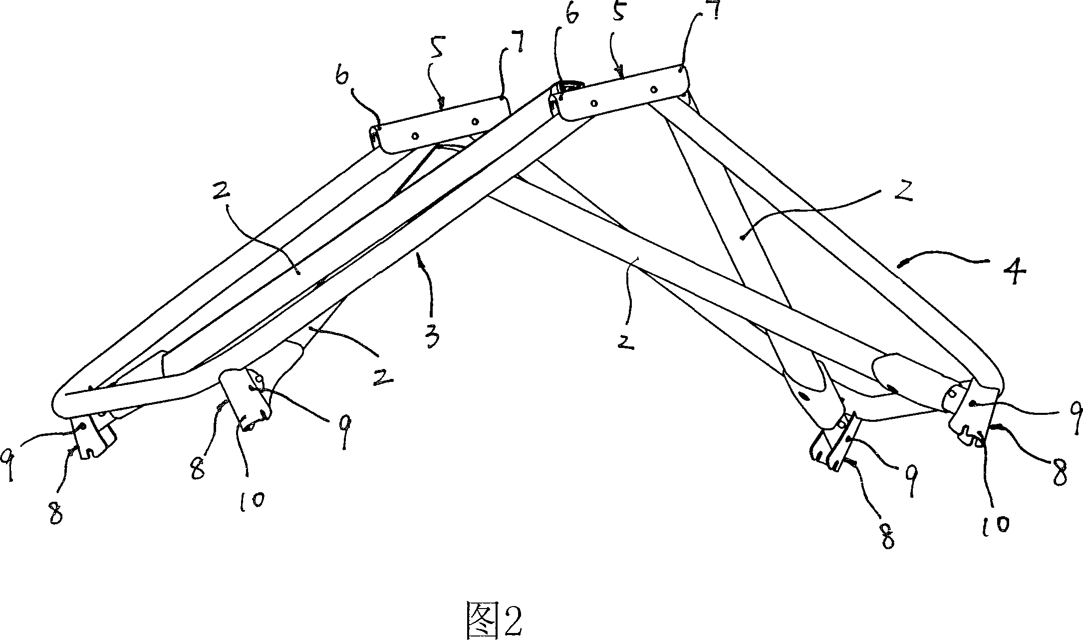 Game enclosure frame