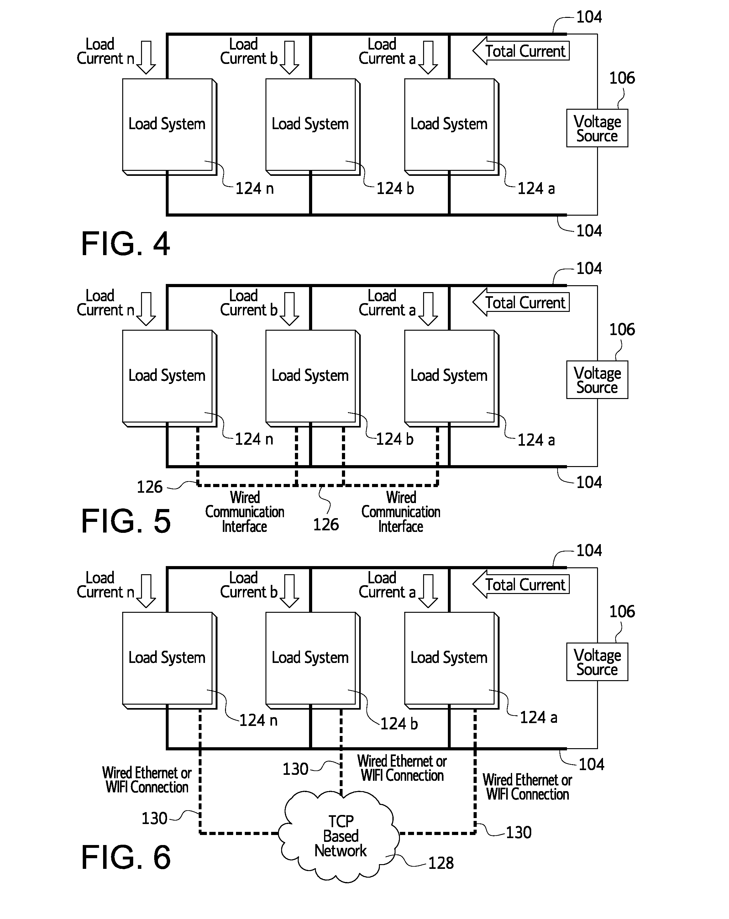 Virtual parallel load bank system