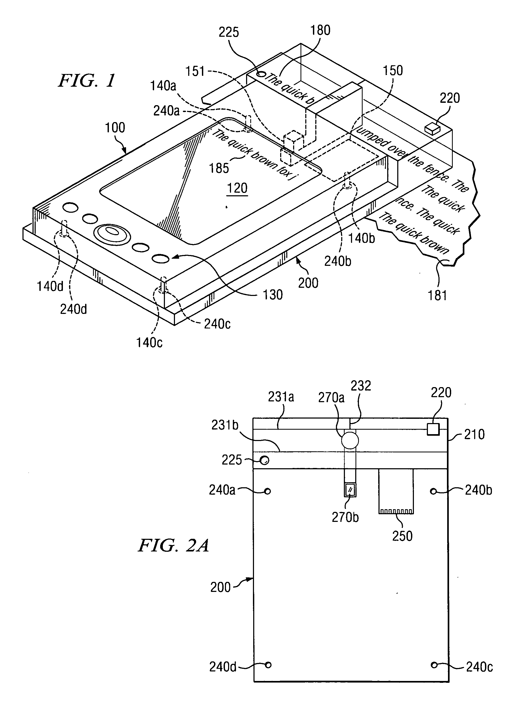 PDA compatible text scanner