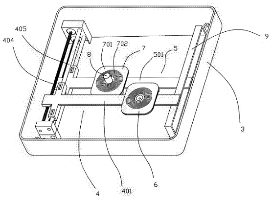 Wireless charging device capable of allowing multiple devices to be charged to be charged simultaneously