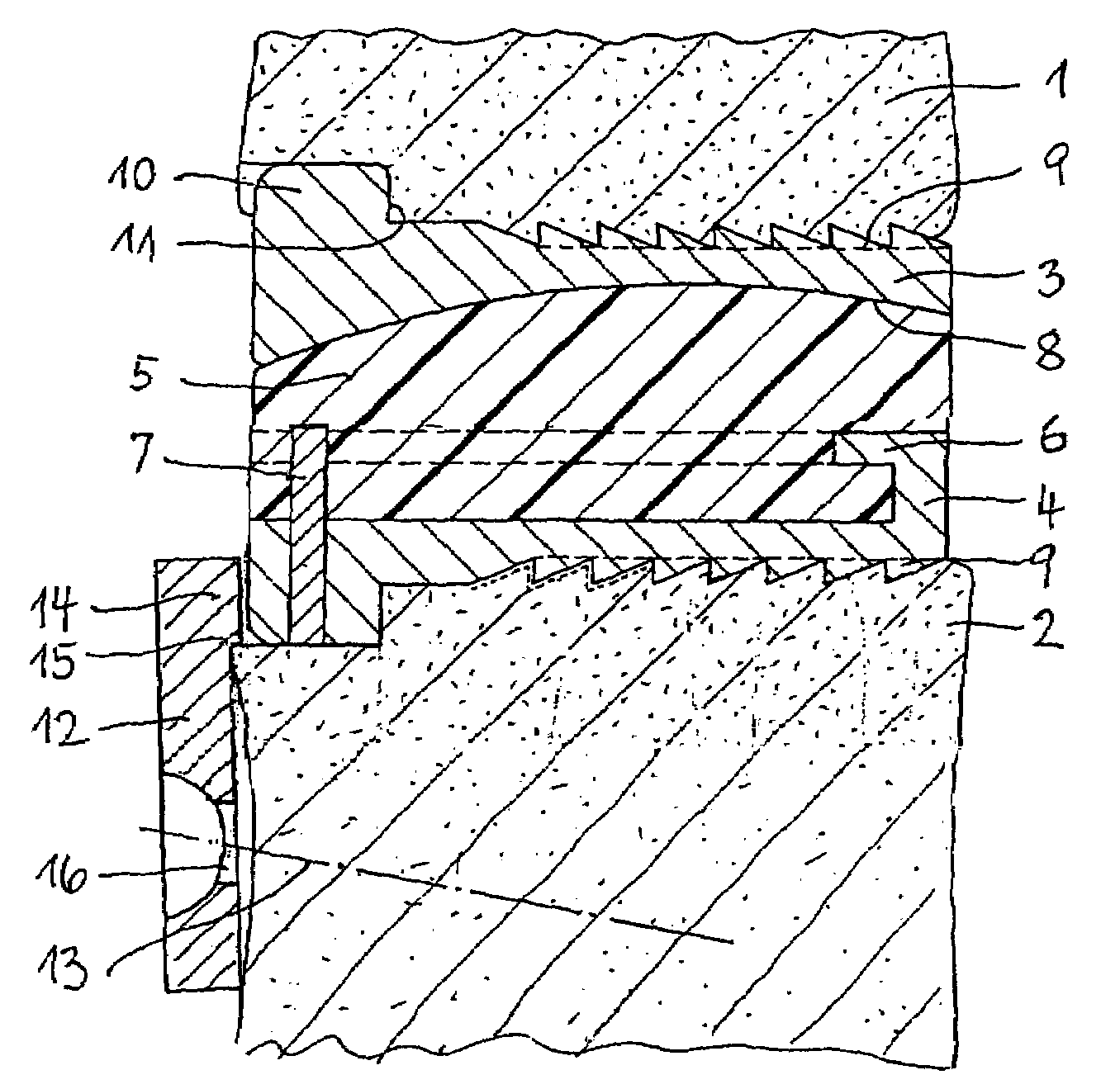 Cervical intervertebral prosthesis