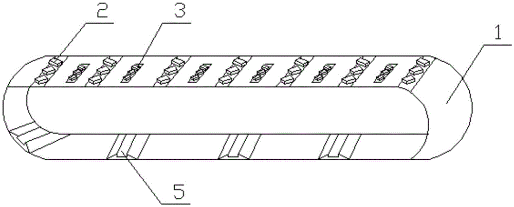 Agricultural machine track