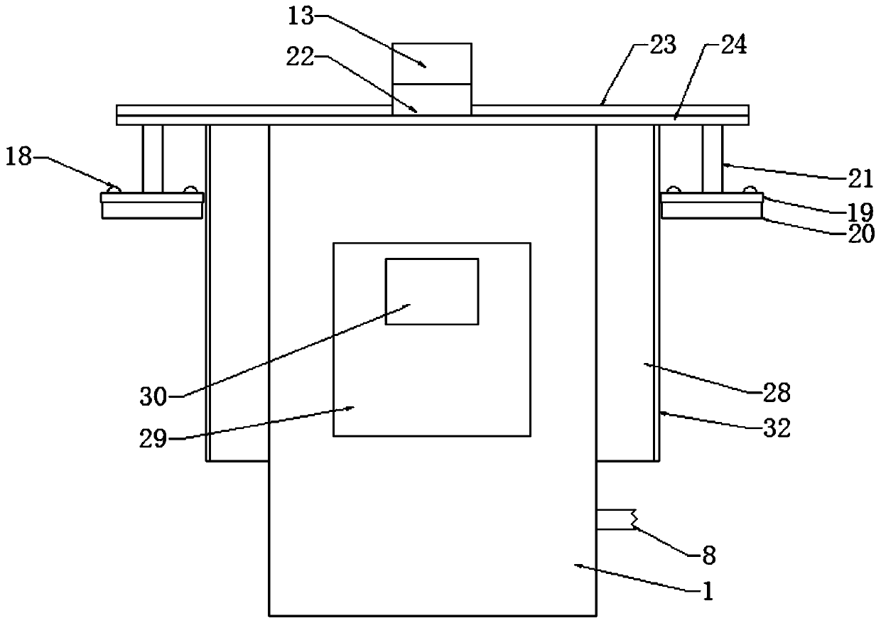 An automatic sandblasting machine