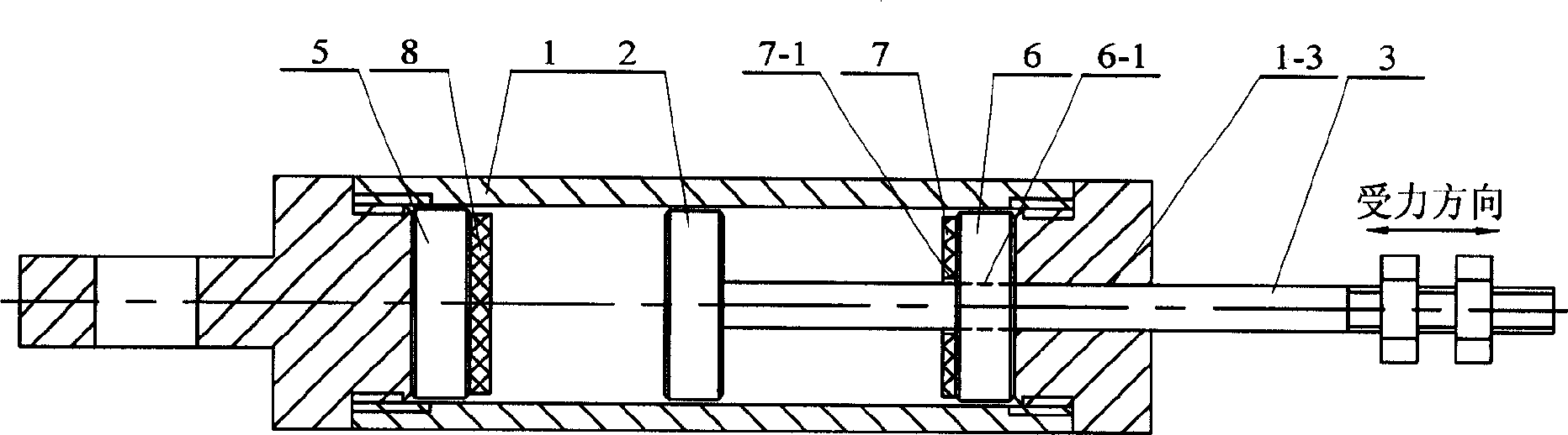 Eddy magnetic damping type damper