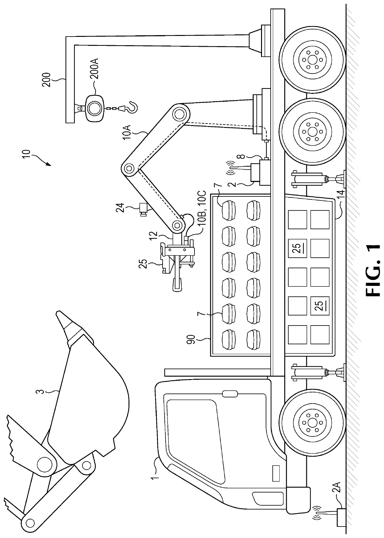 Handling system for ground-engaging wear parts secured to earth working equipment