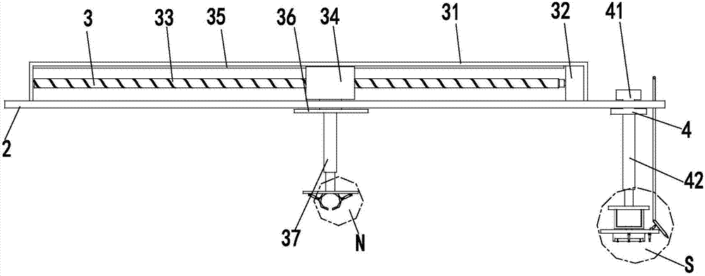 Building reinforced concrete preparation equipment with capacity of automatically constructing triangular reinforcement cage