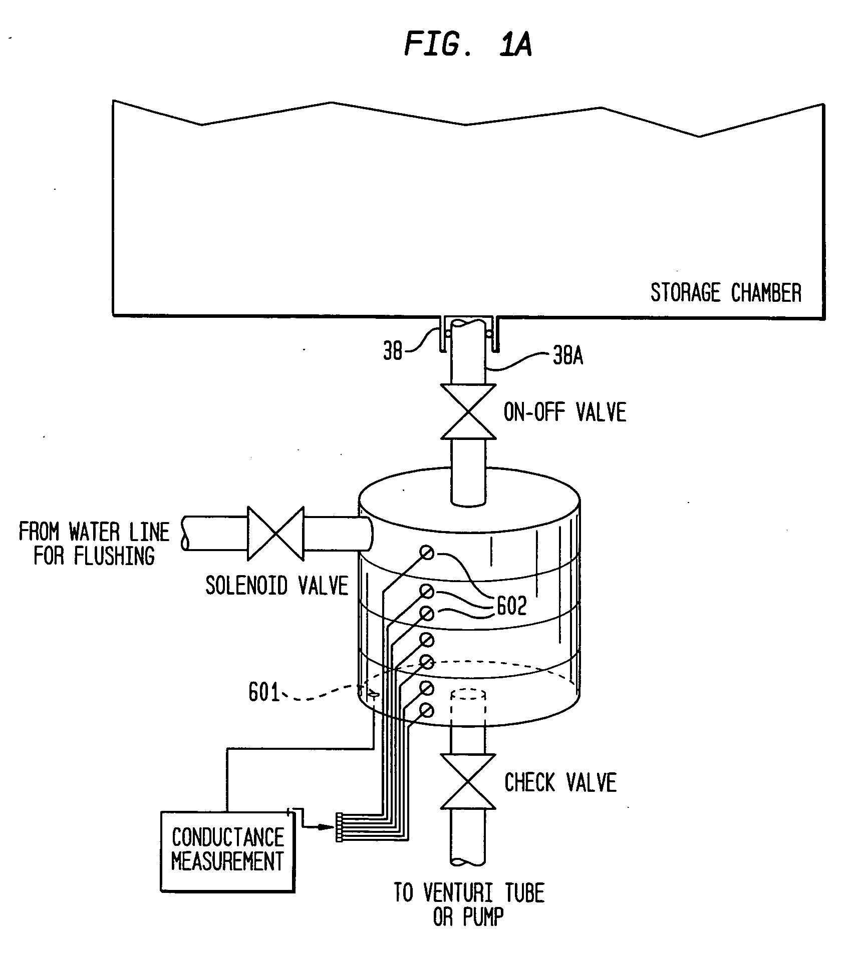 Automatic dispensing device for laundry detergent composition with intermediate chamber