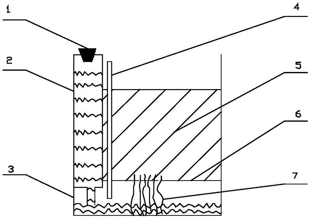 Soil humidity real-time keeping device free of monitoring