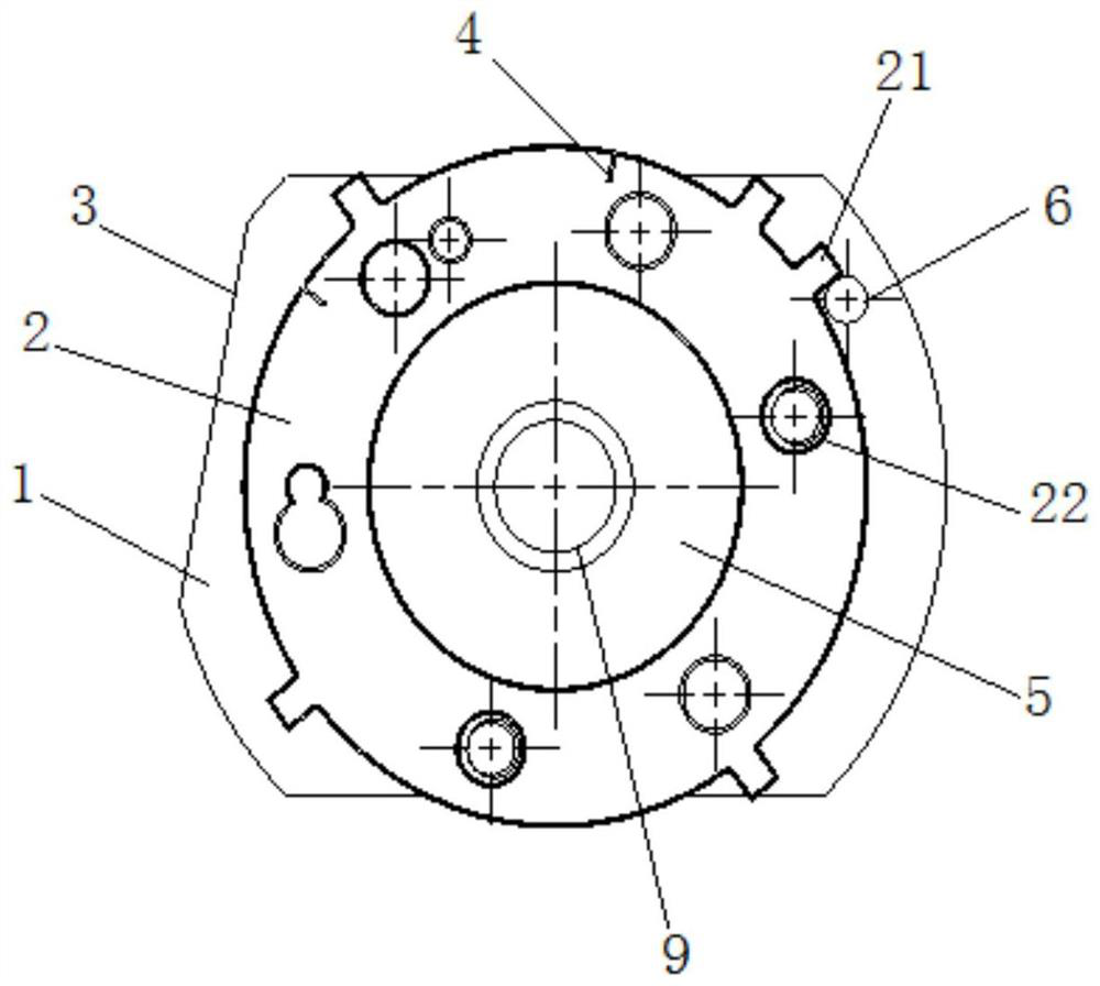 Method and tool for drilling and marking of common machine tool