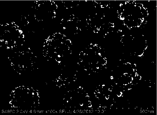 Method for preparing porous magnetic nanoclusters through etching