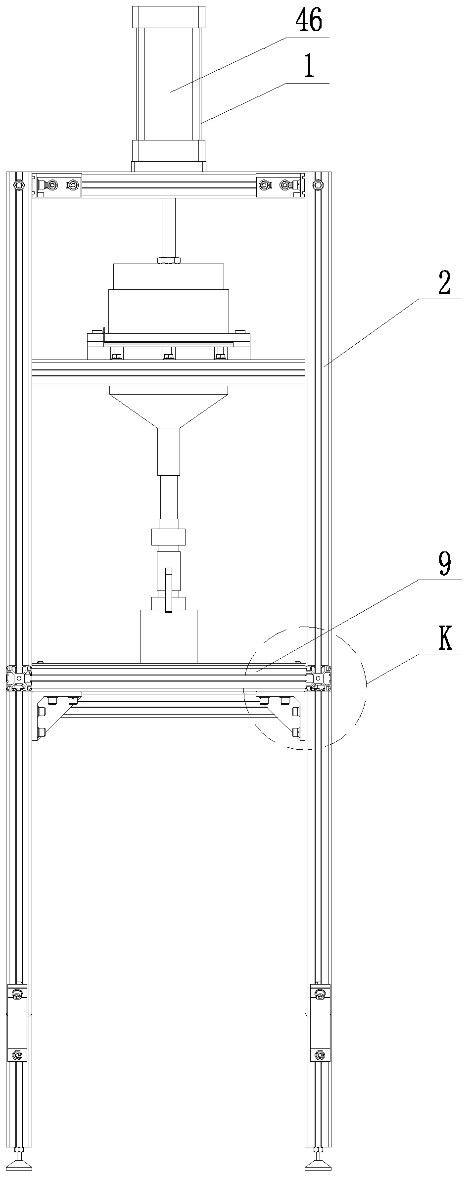 Oily sludge reduction comprehensive experiment device