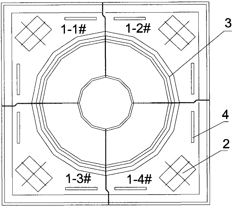 A rapid replacement method for burner bricks of annular heating furnace