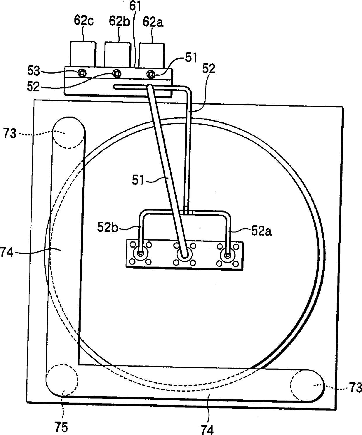 Substrate processing apparatus and substrate placing table