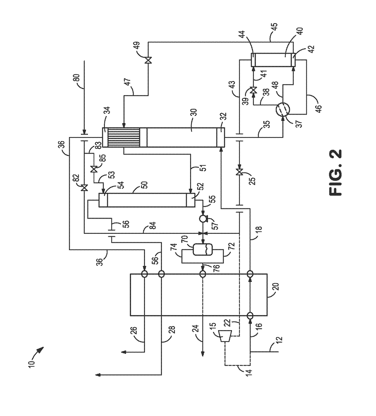 System and method for cryogenic purification of a feed stream comprising hydrogen, methane, nitrogen and argon