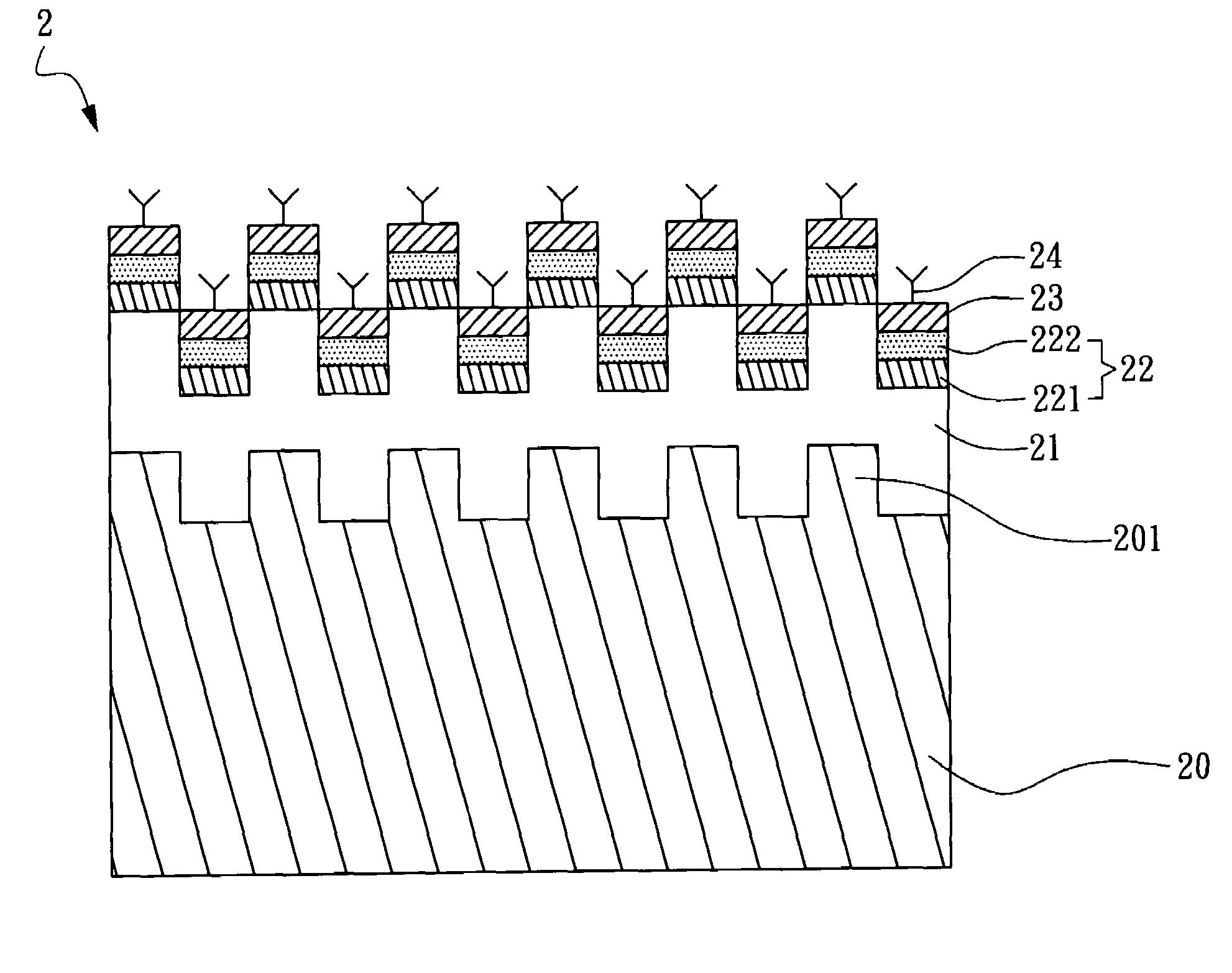 Coupled waveguide-surface plasmon resonance biosensor