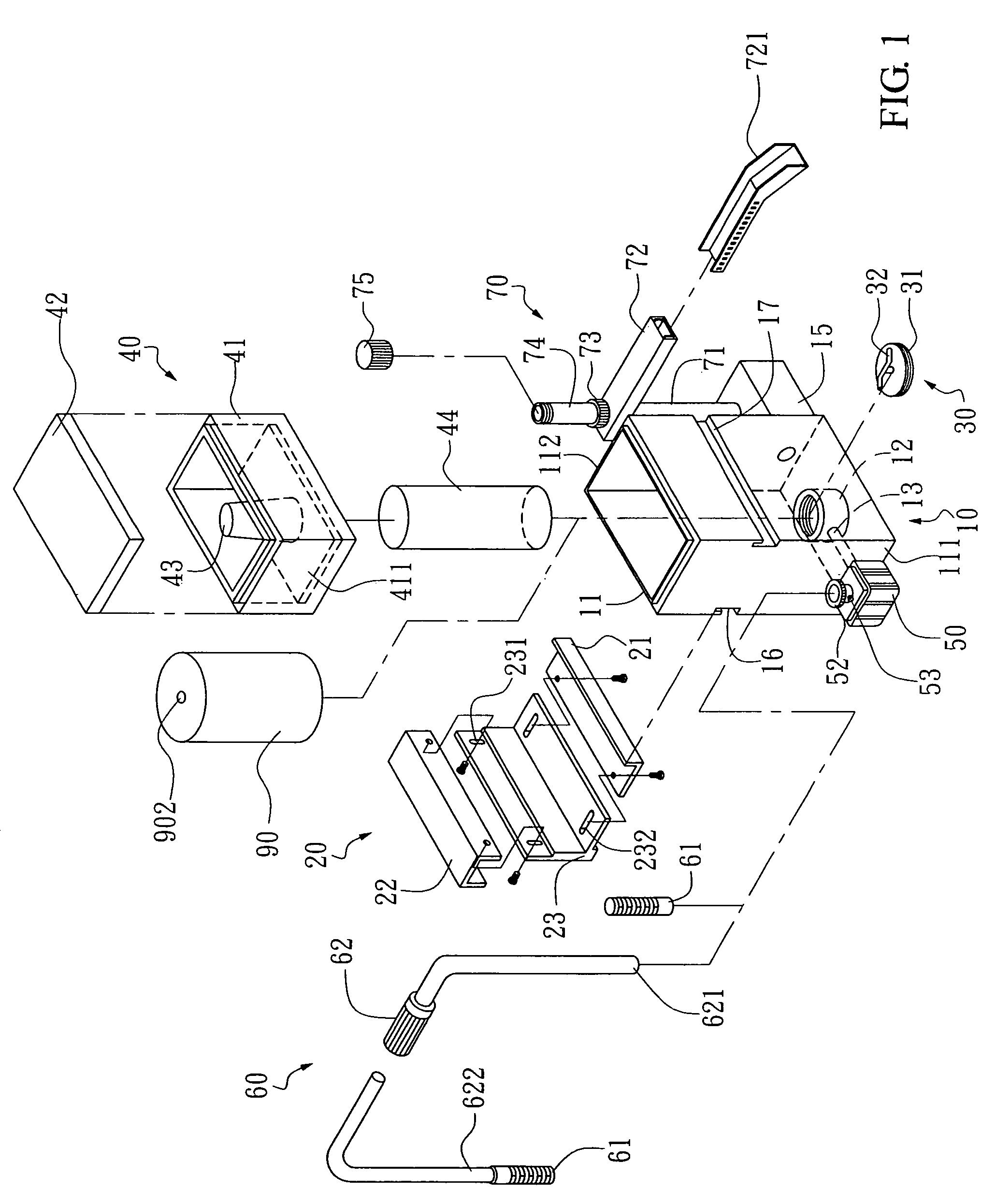 Multifunctional filtering device for an aquarium