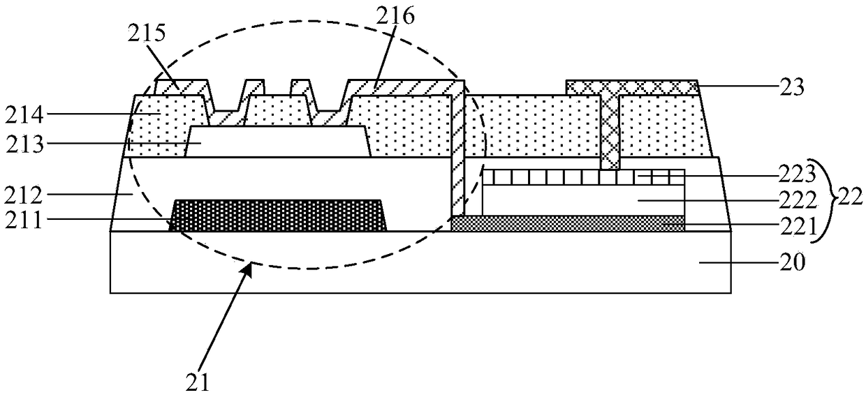 Photosensitive assembly and preparation method, array substrate and display device thereof