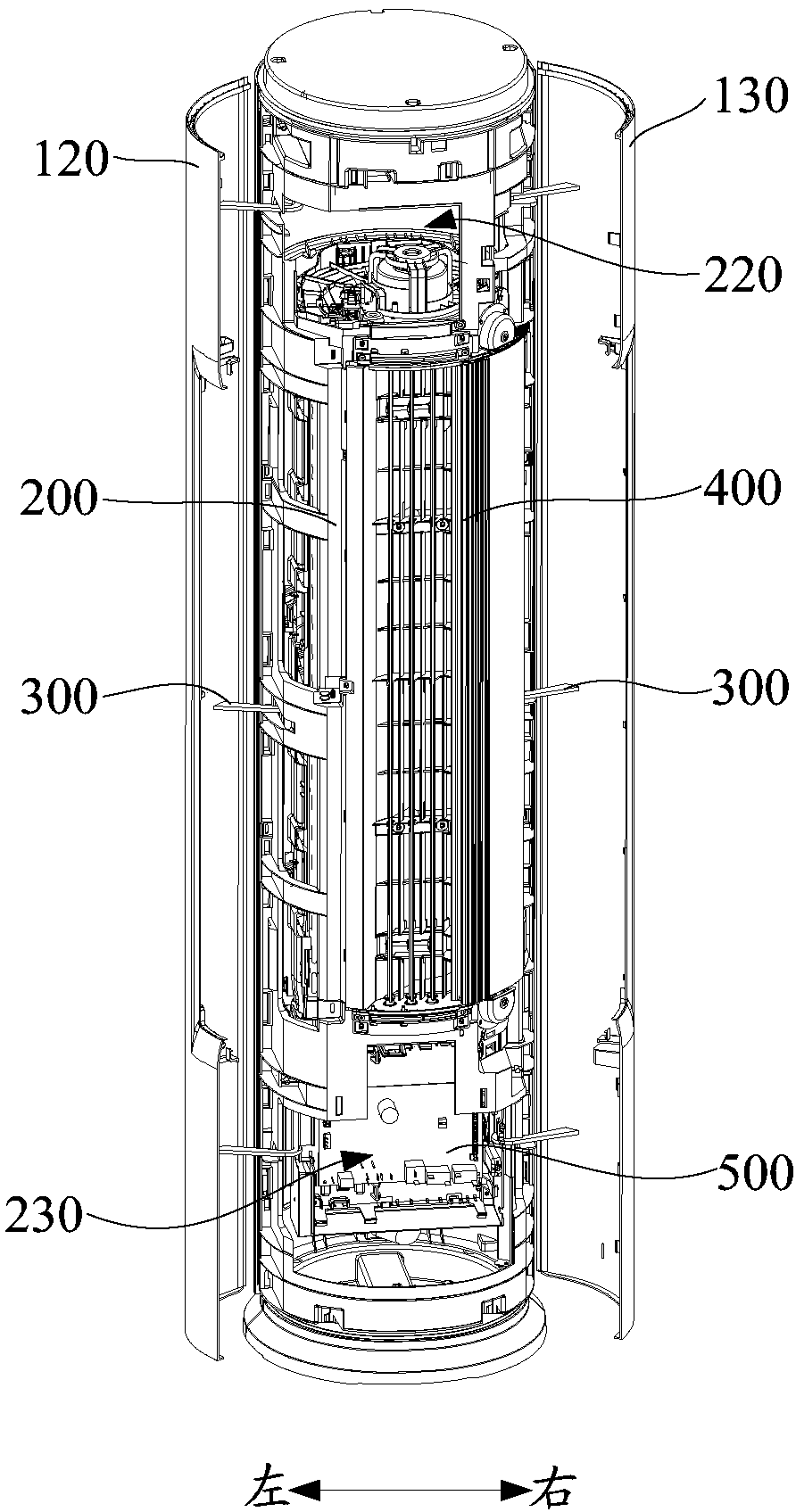 Air conditioner cabinet and air conditioner