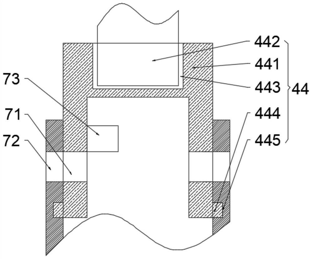 Inner and outer cylinder combined structure and method for algae control deep well