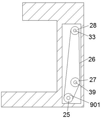 Folding and stacking device for anti-dirty cloth liner for security check