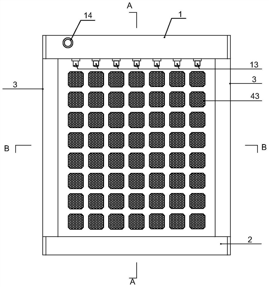 Temperature control cooling device and cooling method for photovoltaic glass panel of solar daylighting skylight