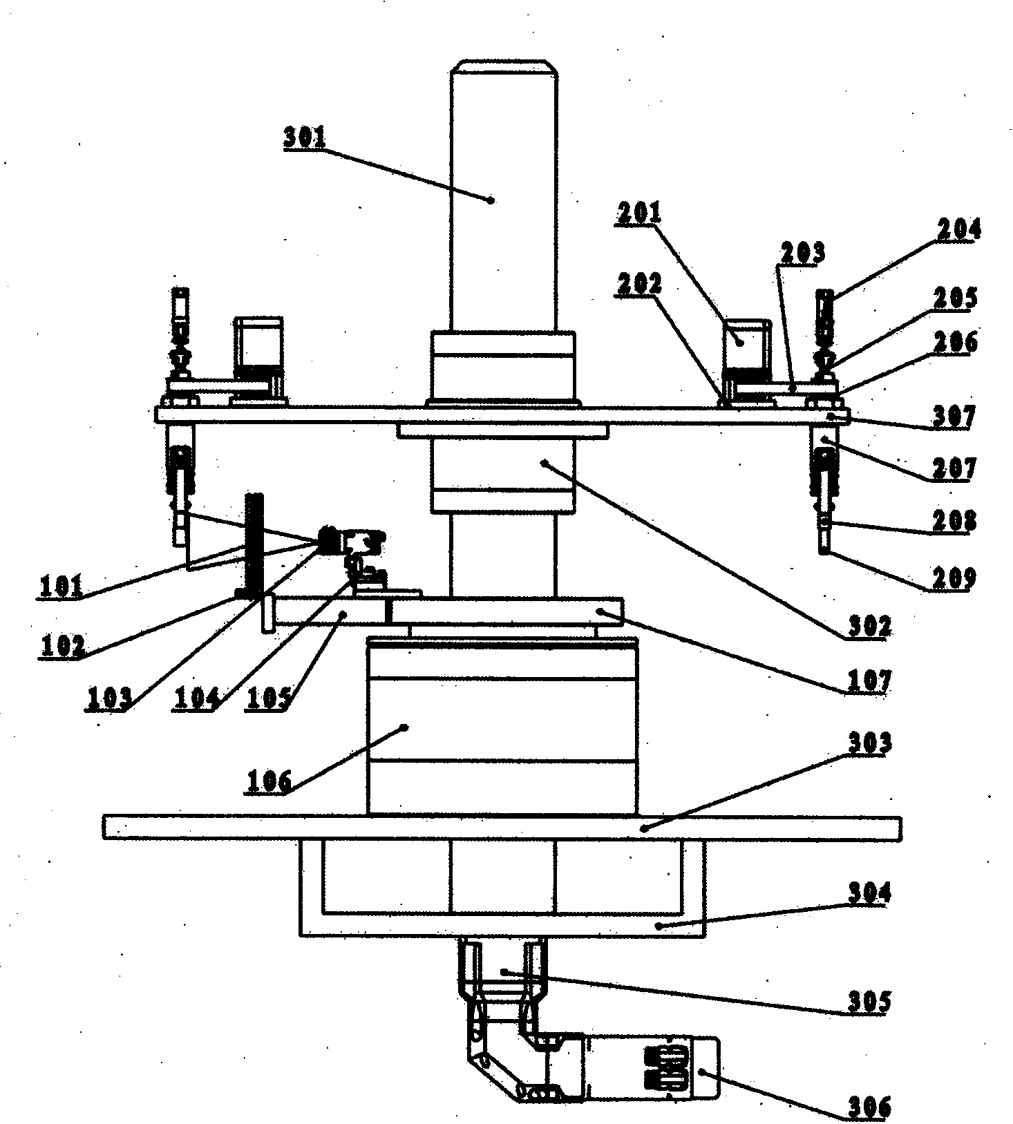 Foreign matter and appearance detection device used for freeze-drying penicillin bottle lamp inspection machine