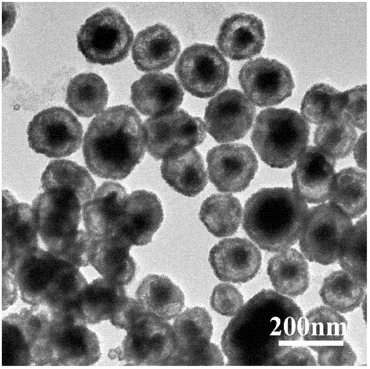 Porous core-shell nano auriferous alloy and preparation method for same