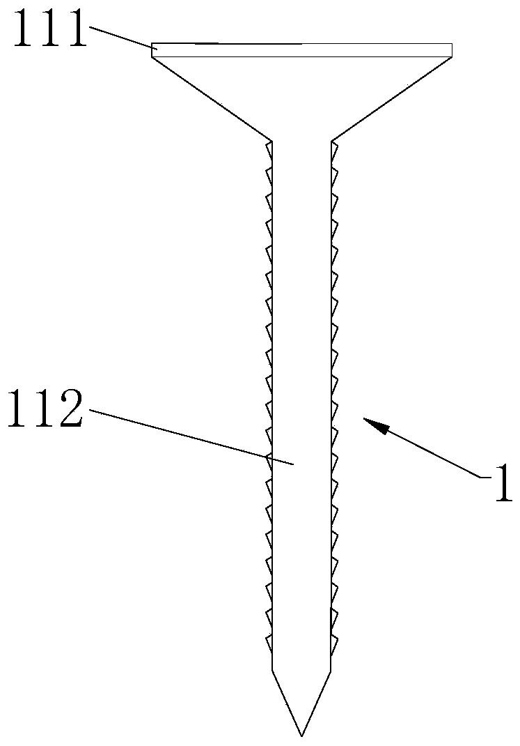 Method for fixing ceramic product by using ceramic fastener