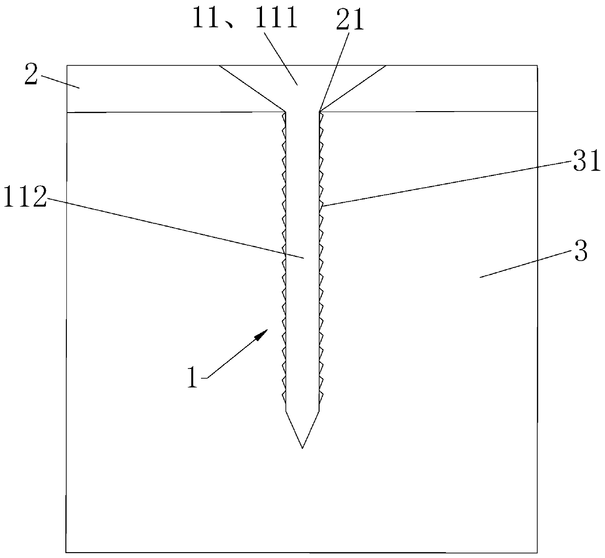 Method for fixing ceramic product by using ceramic fastener