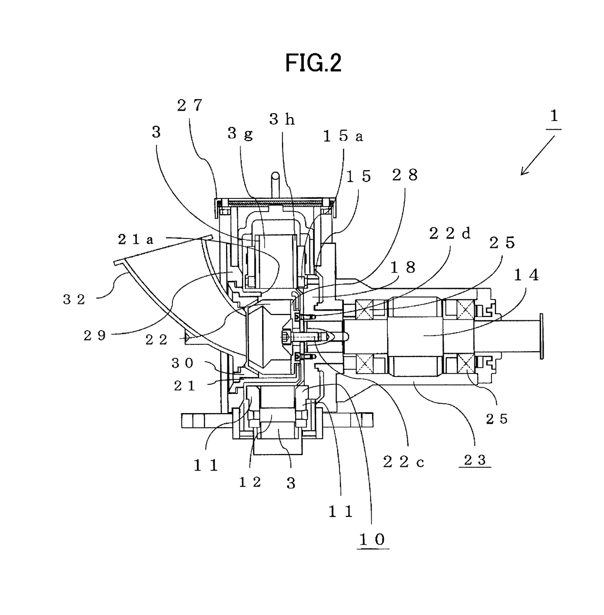 Side plate unit and centrifugal projector