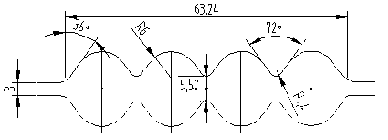 Production method of four-segment high-strength aseismic reinforcement