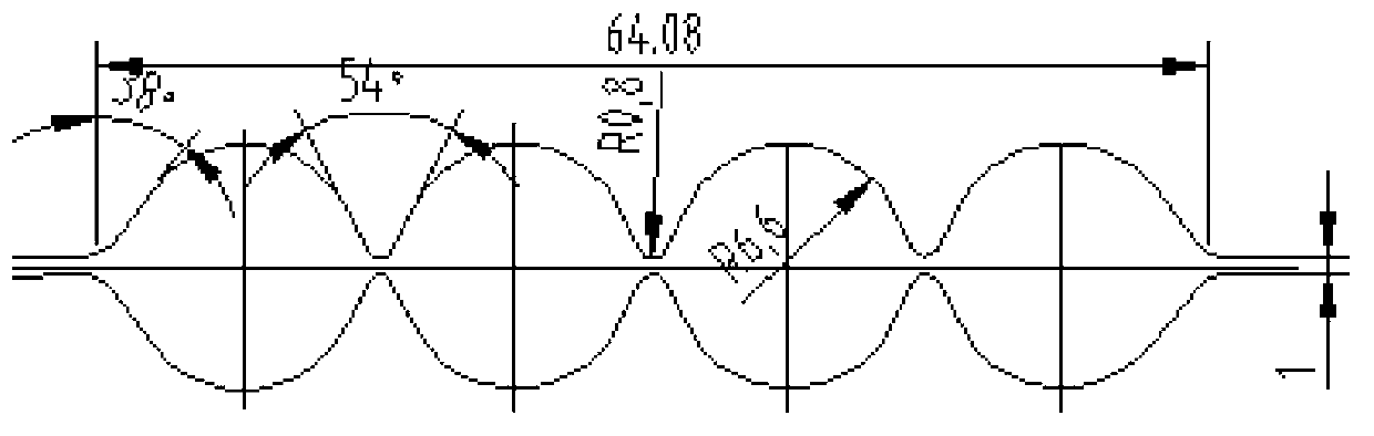 Production method of four-segment high-strength aseismic reinforcement