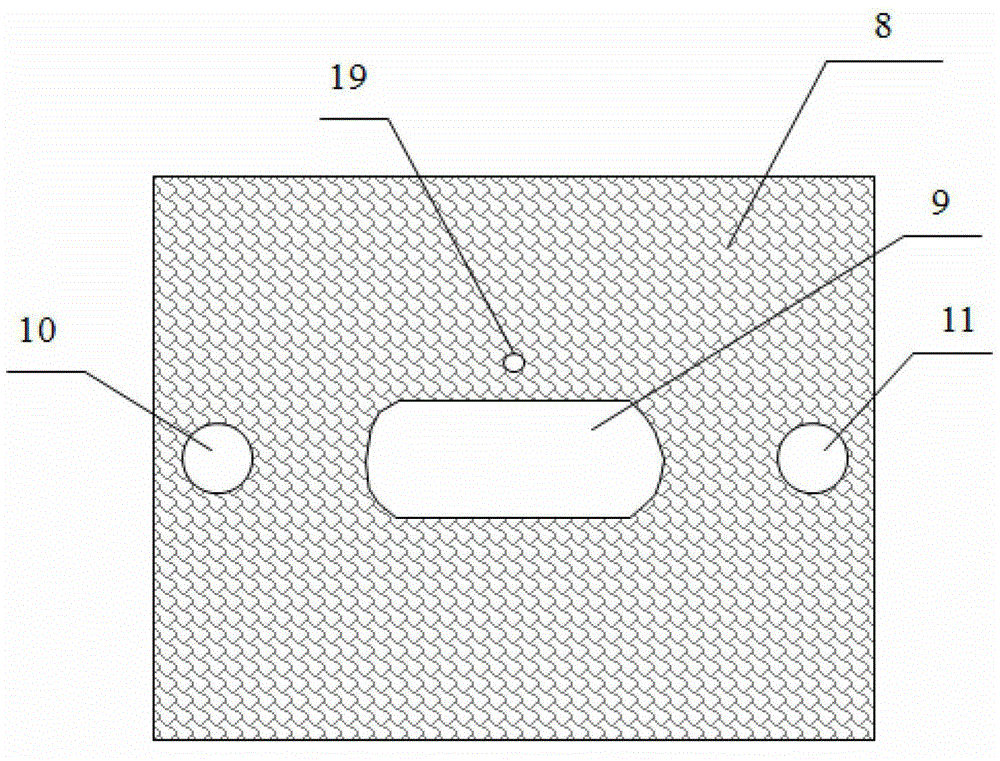 Quartz crystal microbalance detecting device