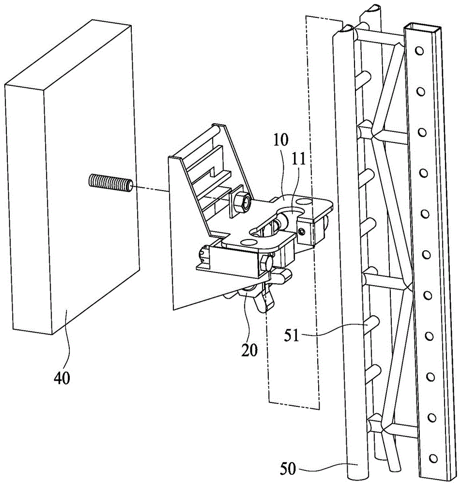 External-installed triggering type anti-sink device