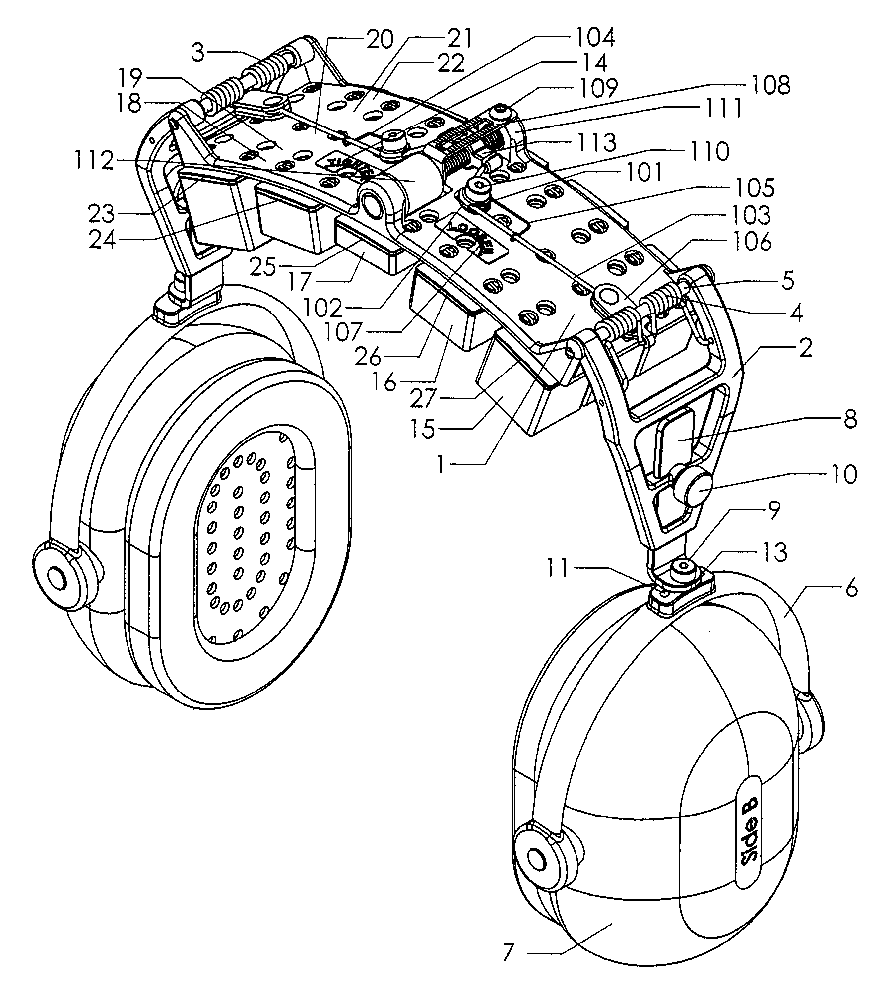 Adjustable mechanism for improving headset comfort