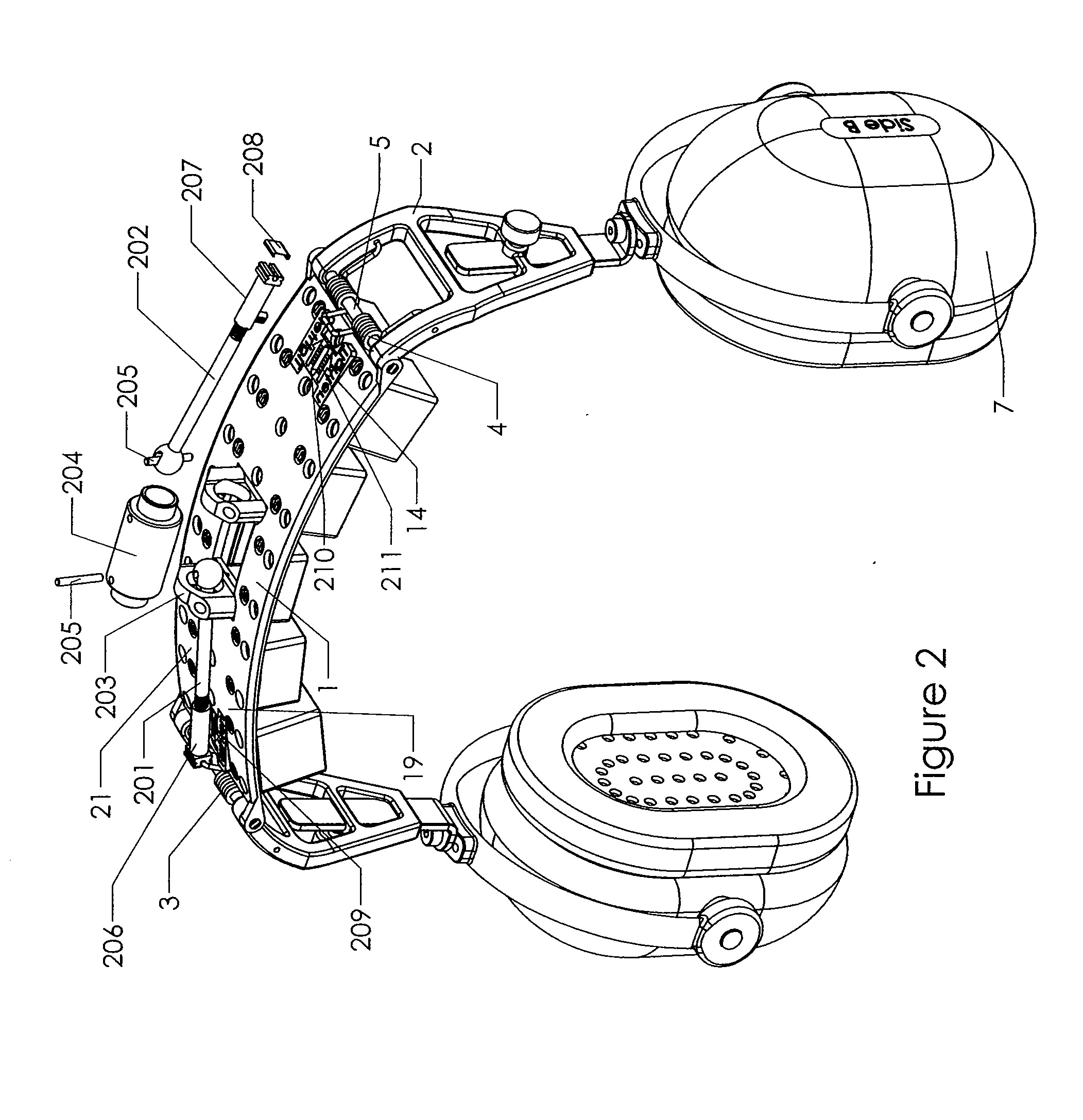 Adjustable mechanism for improving headset comfort